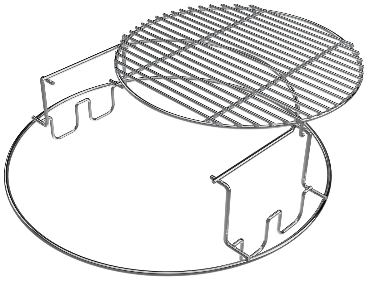 Soft Big Green Egg 2 Piece Multi-Level Rack for XL Reliable