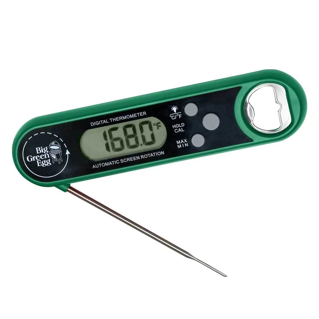 Official Instant Read Digital Thermometer with Bottle Opener Organic