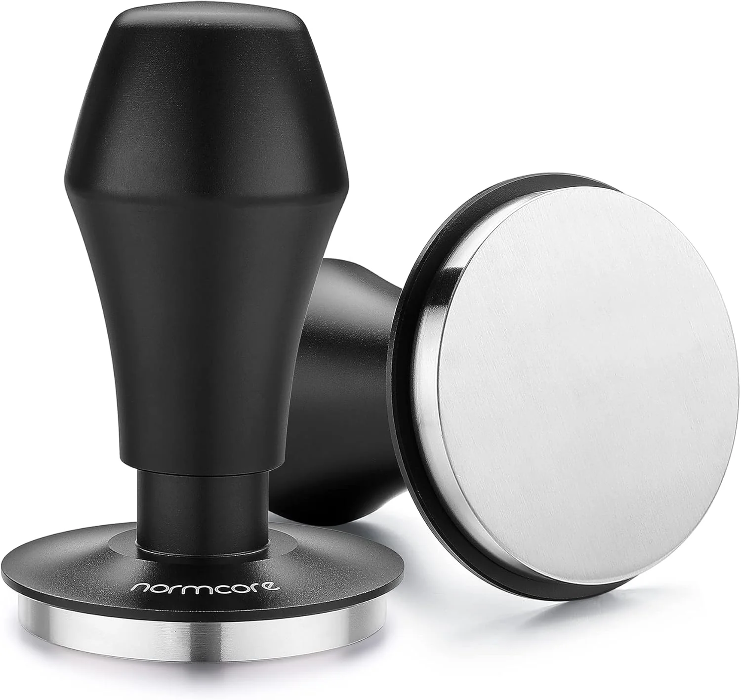 Versatile Normcore Coffee Tamper 57mm Spring-loaded Tamper V4 Barista Espresso Tamper Flat Base with 15lb 25lb 30lbs Springs Advanced