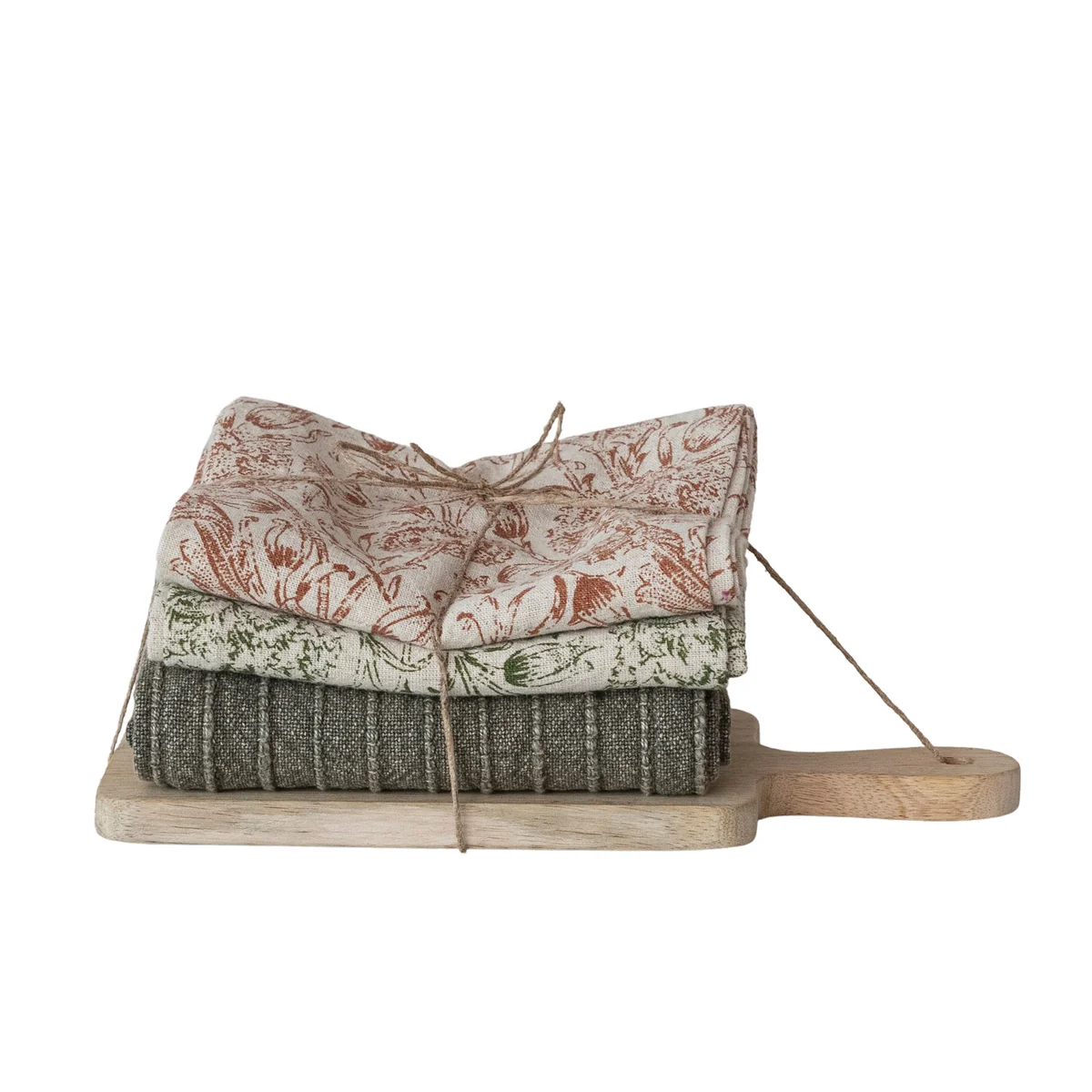 User-Friendly Tea Towels Mango Wood Cheese Serving Board Environmentally Friendly