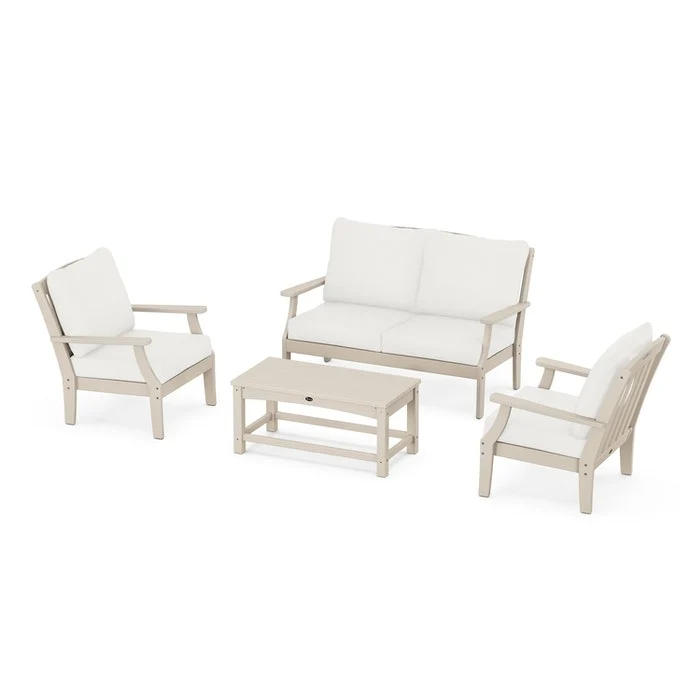 Optimized Trex® Outdoor Furniture™ Yacht Club 4-Piece Deep Seating Chair Set Advanced