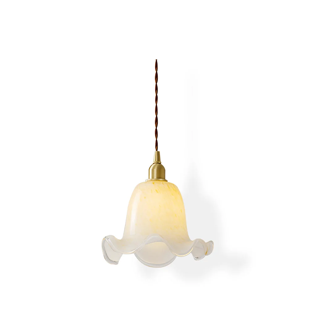 Artisan Murano Glass Pendant Lamp Reusable