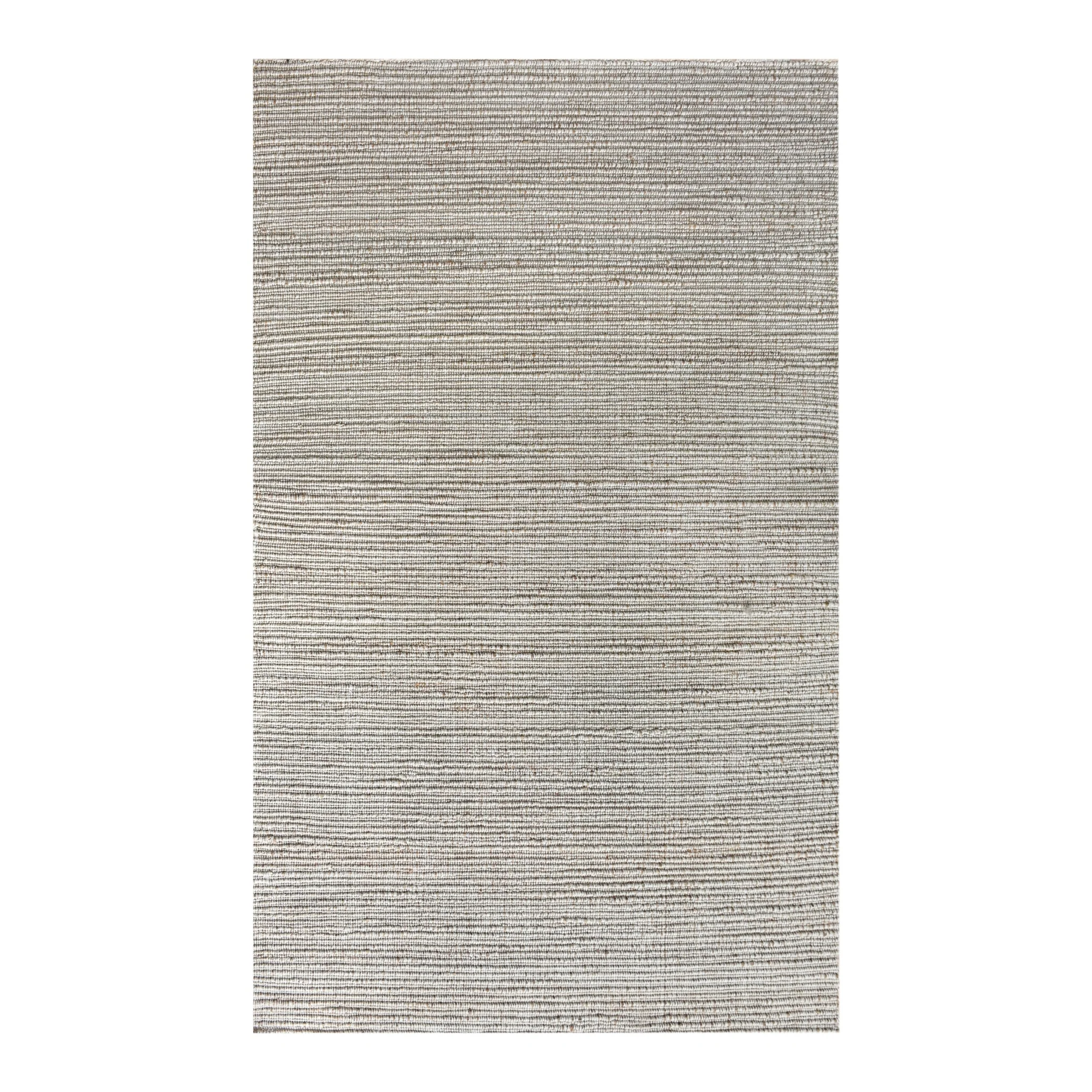Detailed Laporte Handwoven Jute Rug Floor Coverings – Natural ivory Smooth