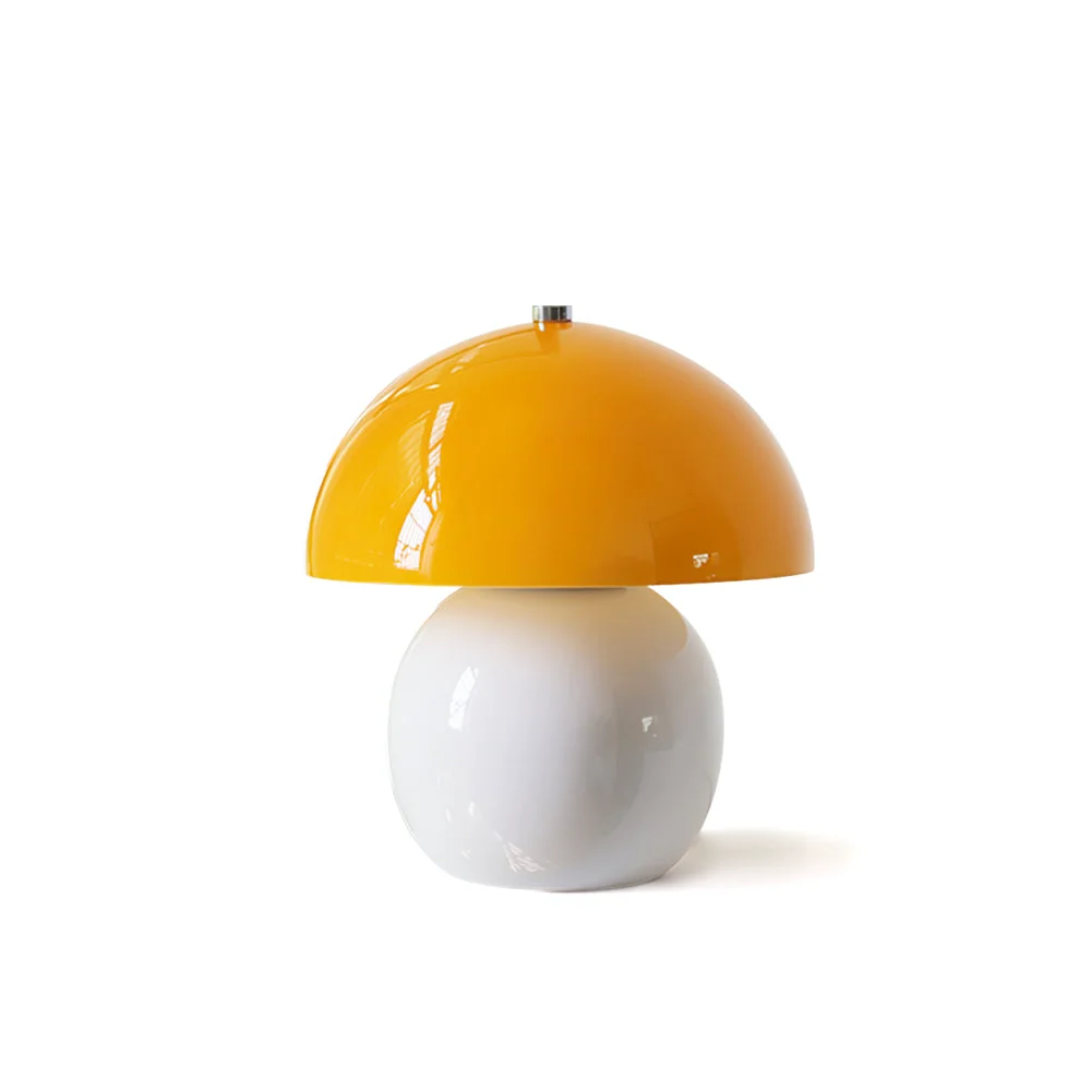 Innovative Mushroom Ceramic Built-in Battery Table Lamp Advanced