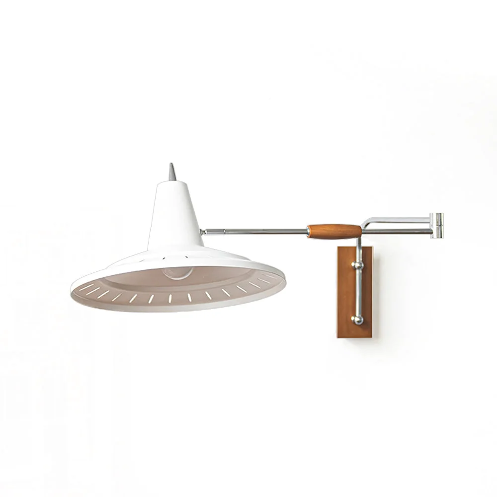 Safe Paperclip Elbow Wall Lamp Detailed