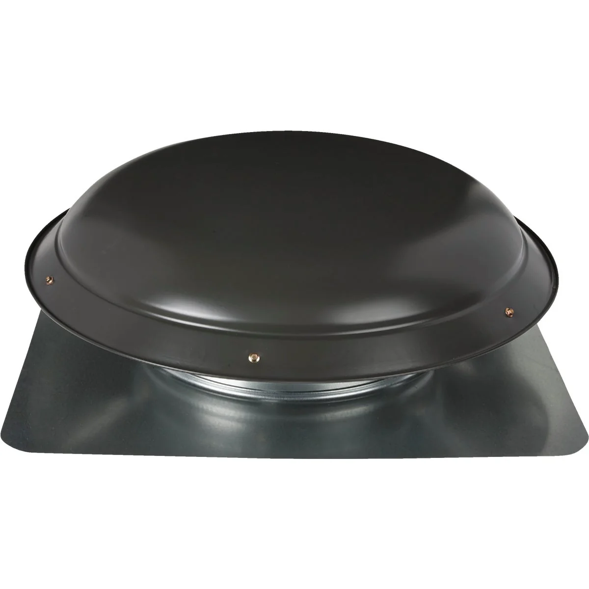 Certified Ventamatic 1080 CFM Galvanized Steel Power Roof Mount Attic Vent Weathered Gray Relaxed