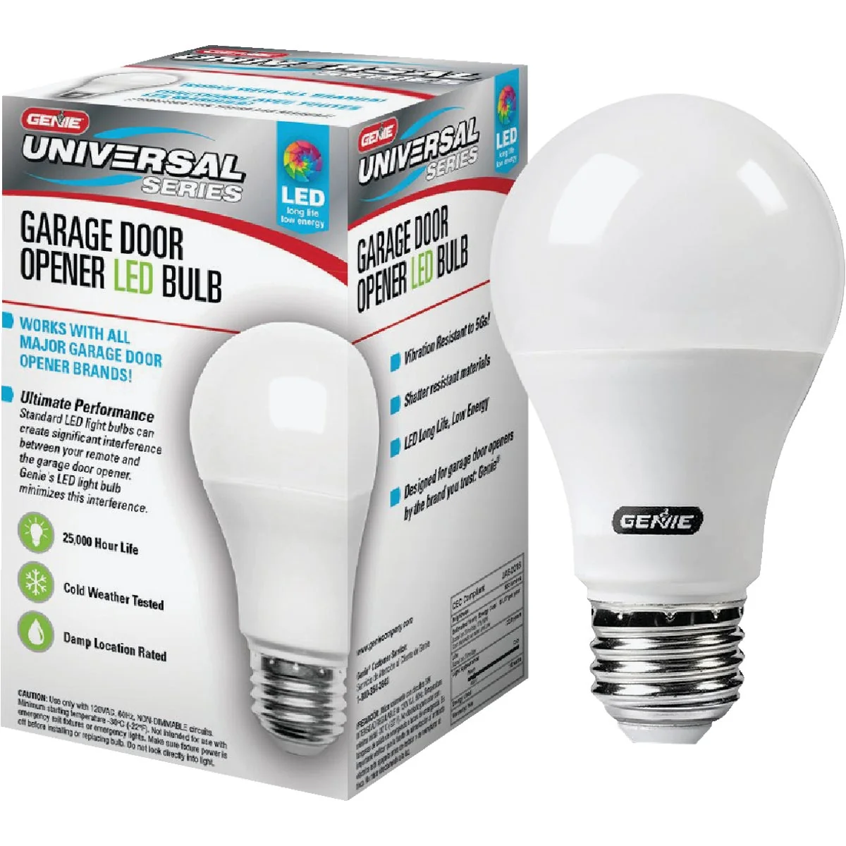 Healthy Genie Universal Garage Door Opener LED Light Bulb Title 20 Fine