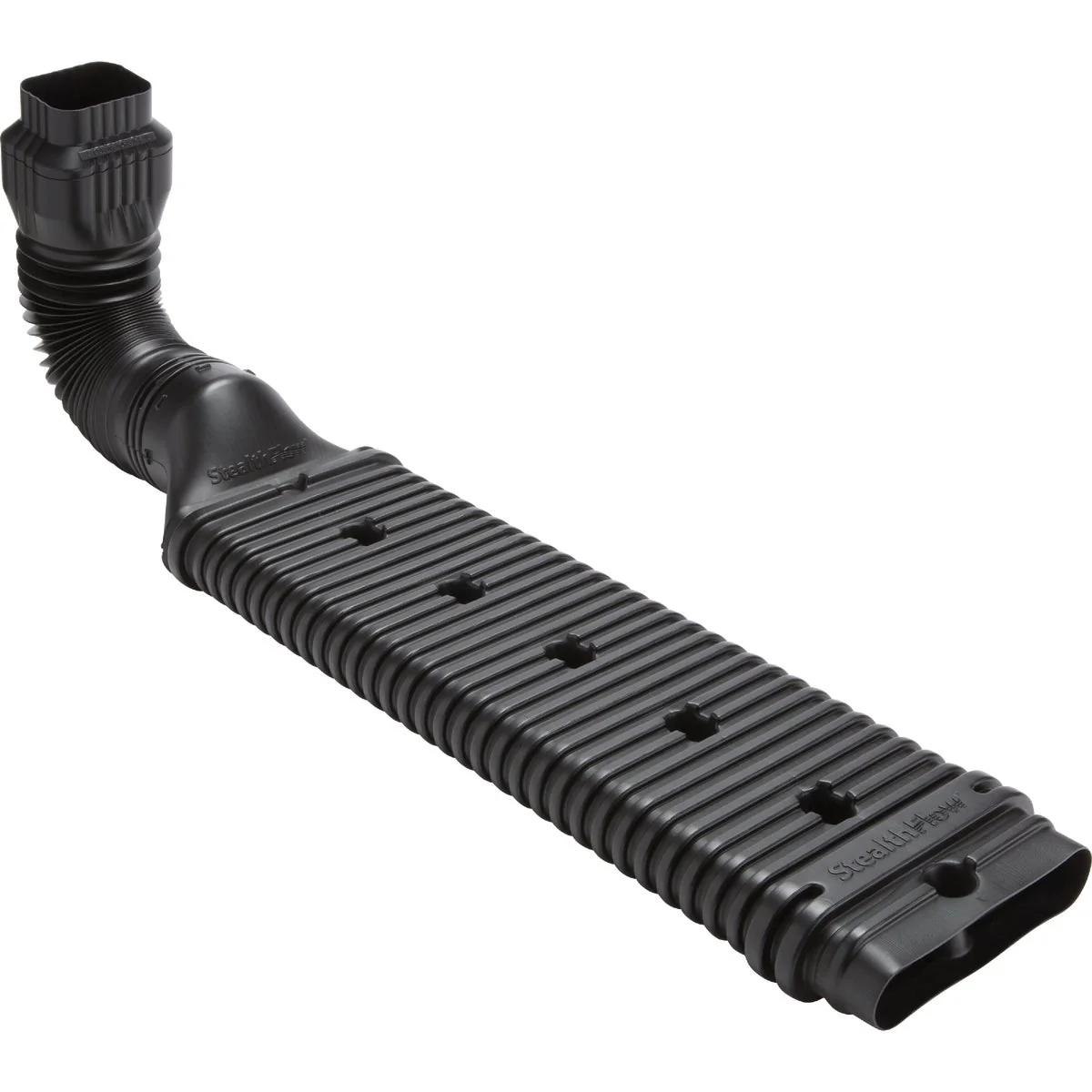 Next-Generation Amerimax StealthFlow Low Profile Downspout Extension Kit Consistent