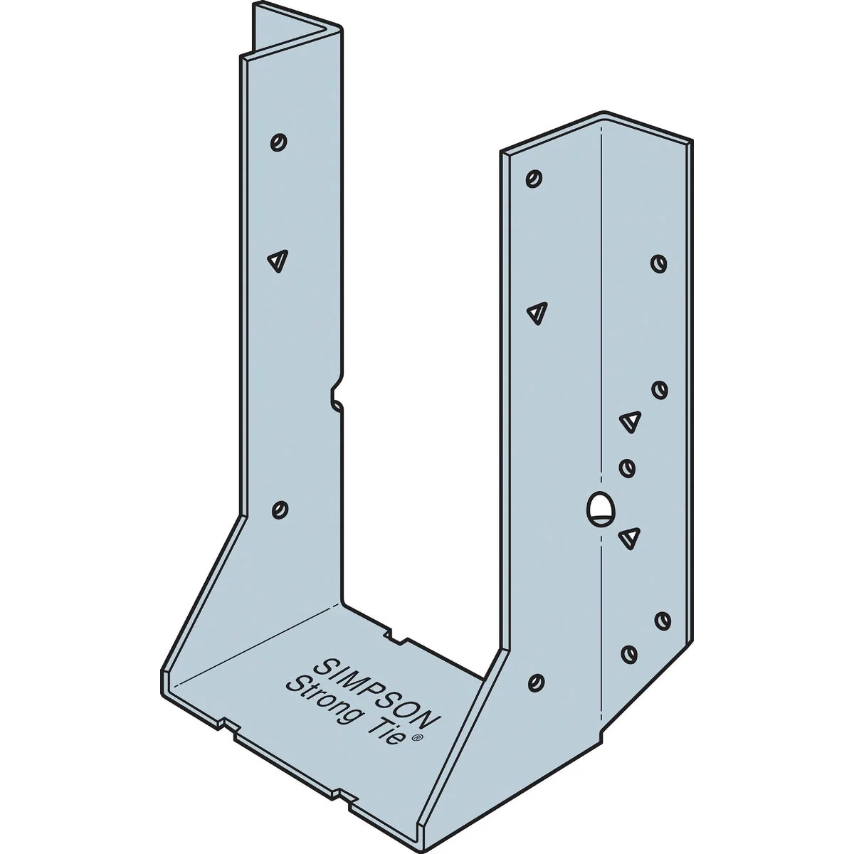 Casual Simpsong Strong-Tie ZMax 4 In.x 8 In. Joist Hanger Sustainable