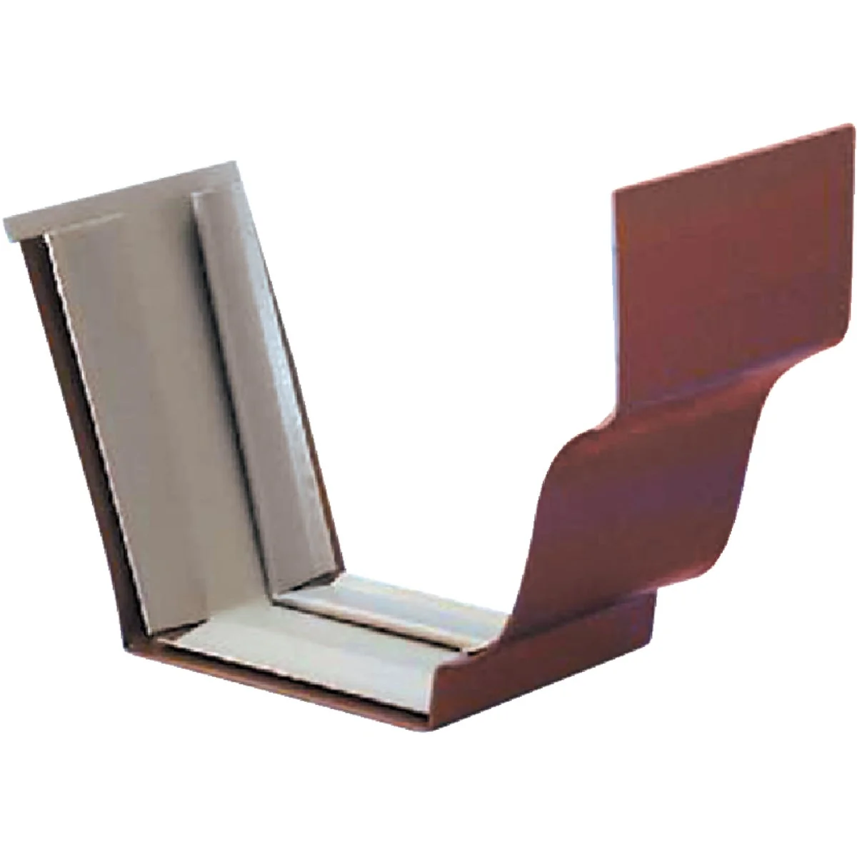 Reliable Spectra Metals 5 In. Aluminum Brown Slip-Joint Gutter Connection Sophisticated