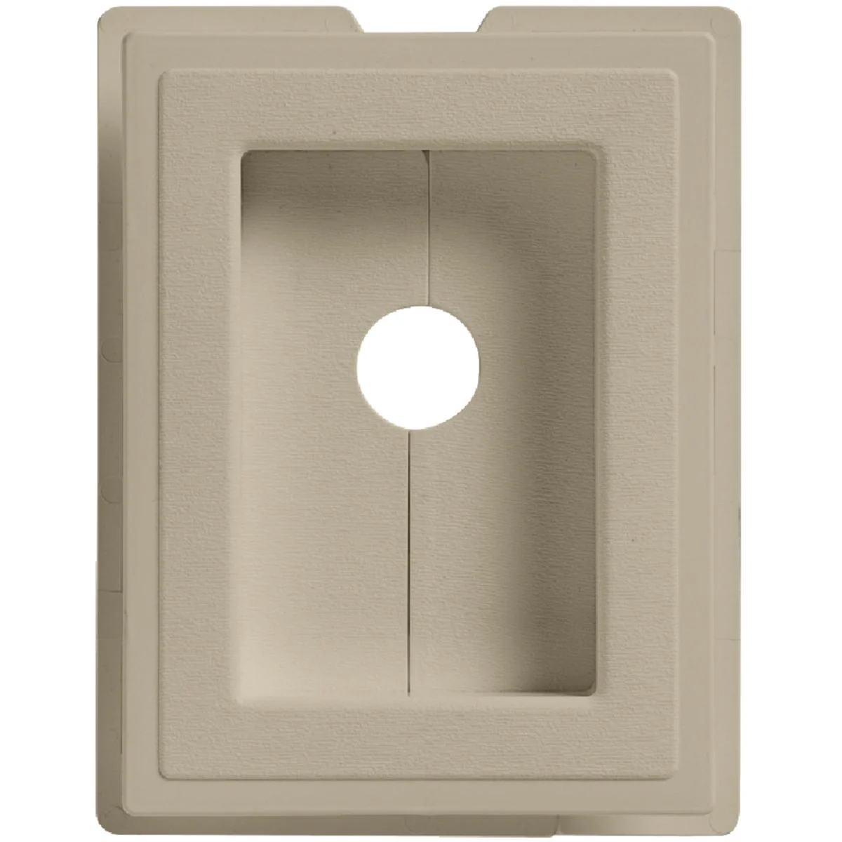 Premium Ply Gem 5-1 4 x 7 Tan Vinyl Mounting Blocks Sophisticated