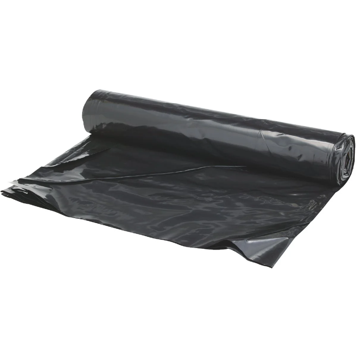 Fine Coverall 15 Ft. X 25 Ft. Black 4 Mil. Plastic Sheeting Excellent