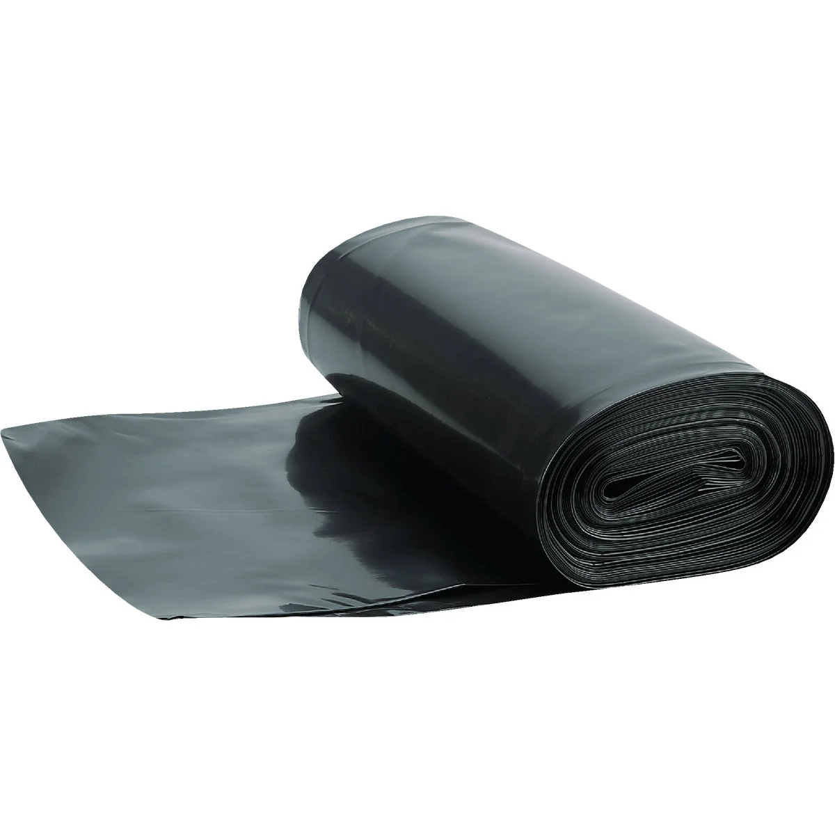 Dependable Film-Gard 3 Ft. X 50 Ft. Black 4 Mil. Poly Film Sheeting Secure