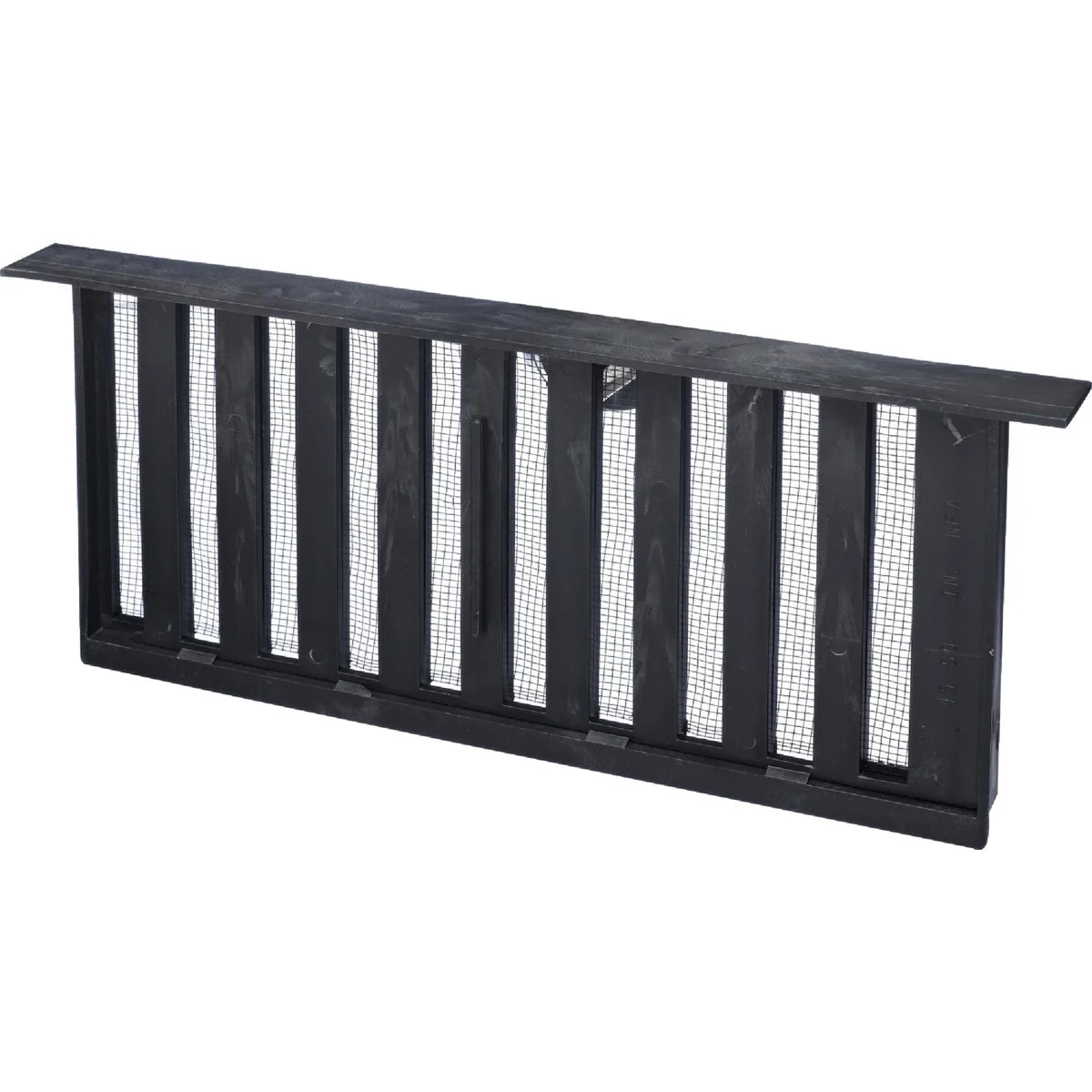 Eco-Friendly Witten PMS-1 8 In. x 16 In. Black Manual Sliding Foundation Vent with Lintel First-Class