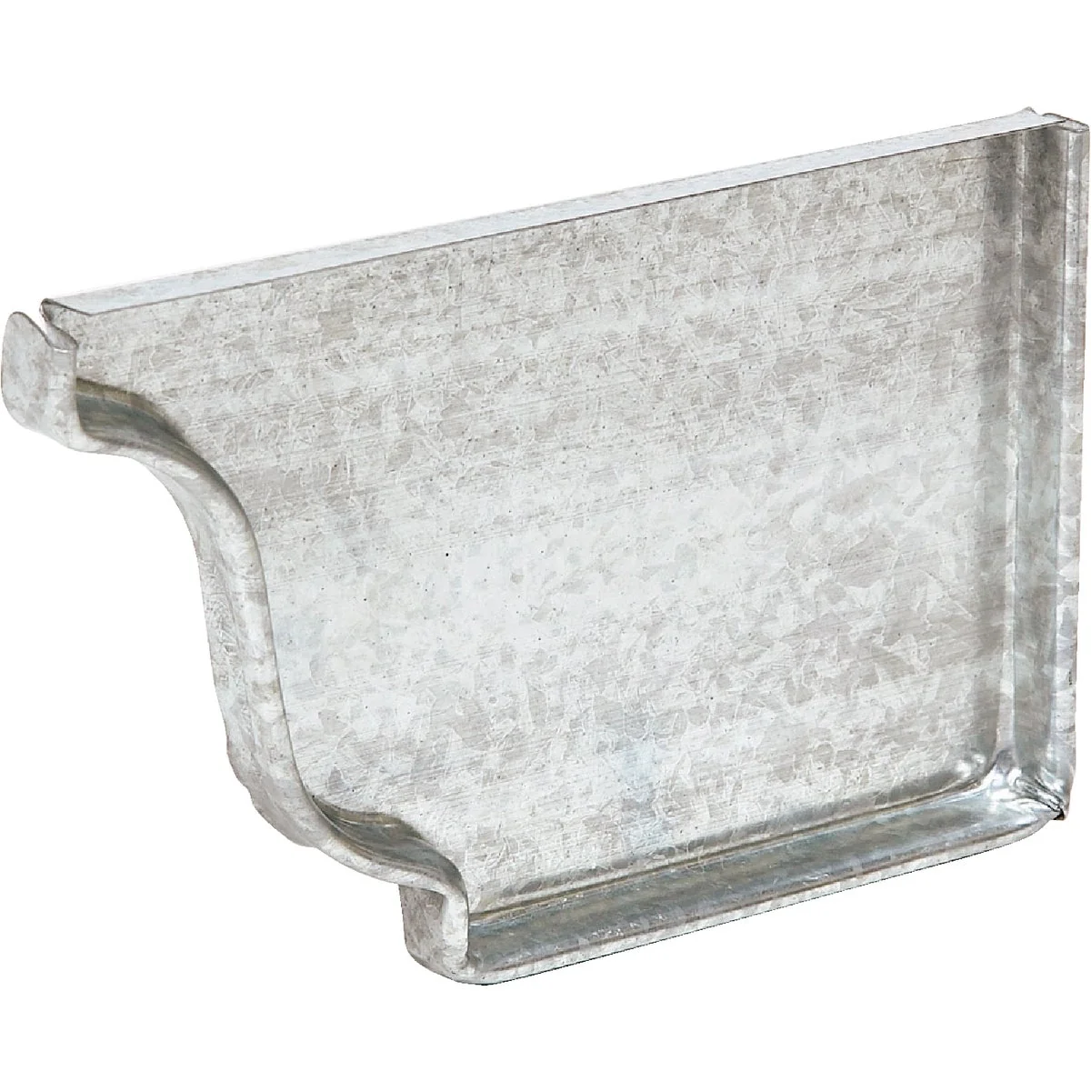 Superior Amerimax 5 In. Galvanized Right Gutter End Cap World-Class