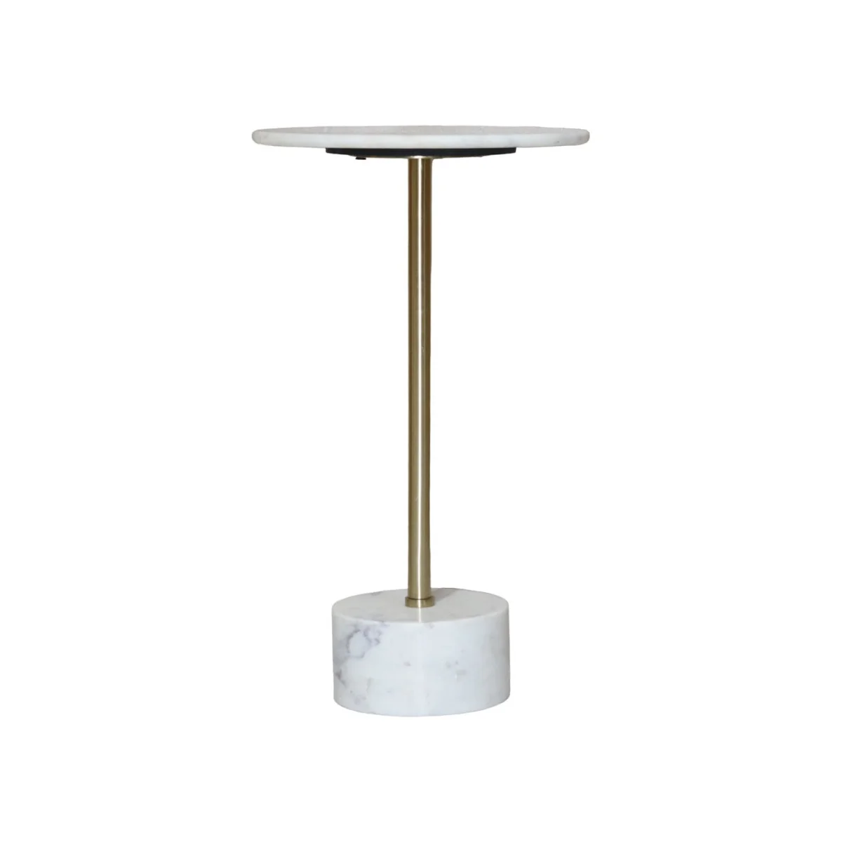 Relaxed SELAH SIDE TABLE WITH MARBLE TOP BASE Innovative