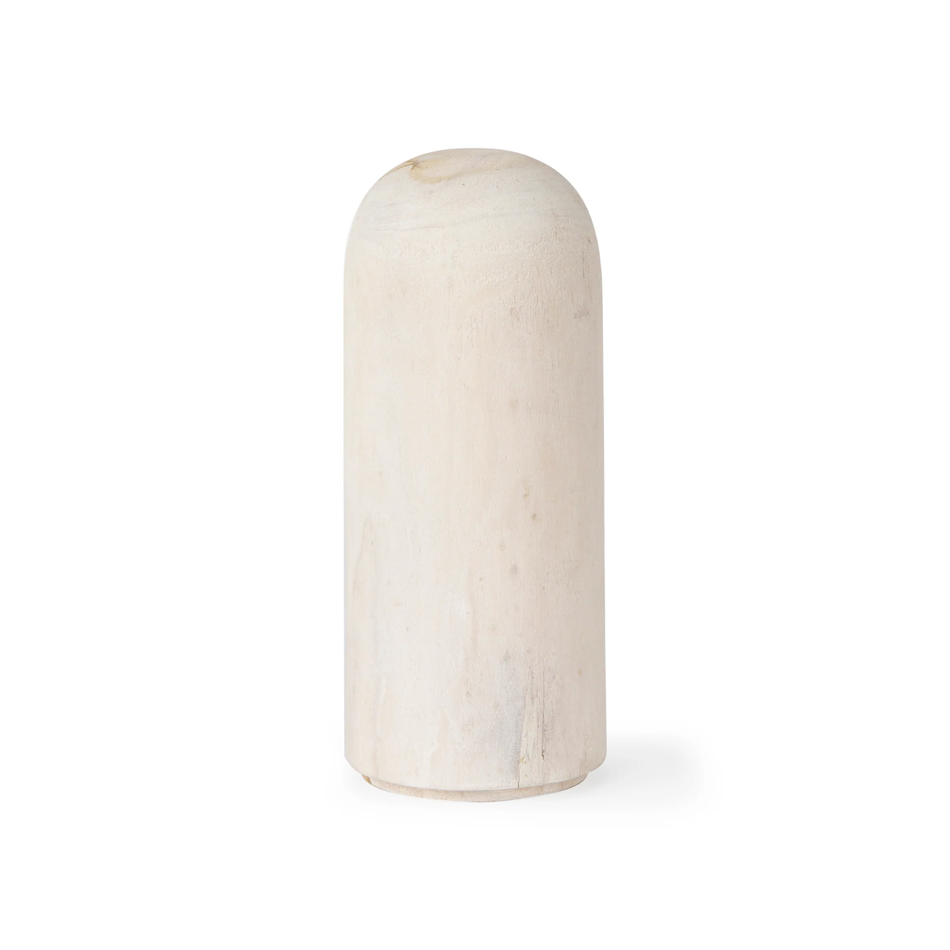 Eco-Friendly Knox Medium White-Wash Wood Decorative Object Reliable