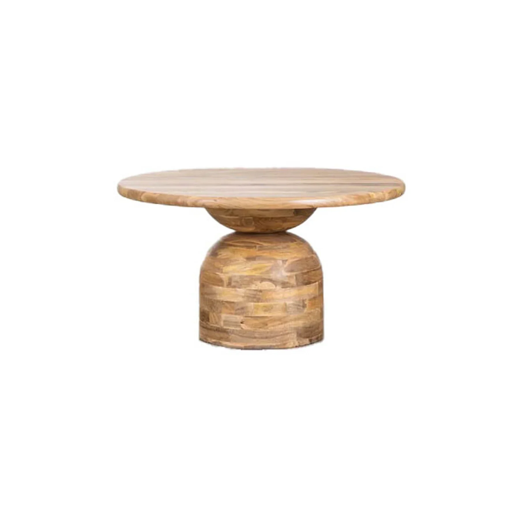 High-Grade Form Round Dining Table-Floor Model Unique
