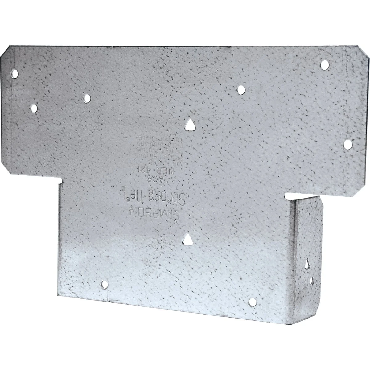Official Simpson Strong-Tie 6 In. x 6 In. 18 ga Z-Max Post Cap Refined