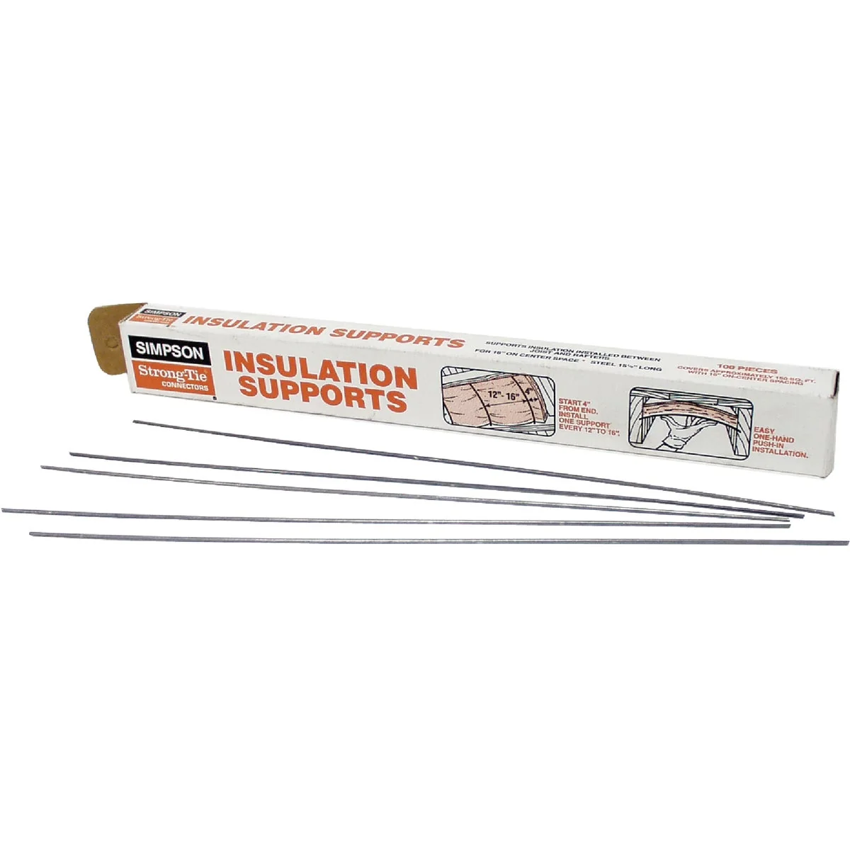 Selected Simpson Strong-Tie 16 In. 14-Gauge Insulation Support Efficient