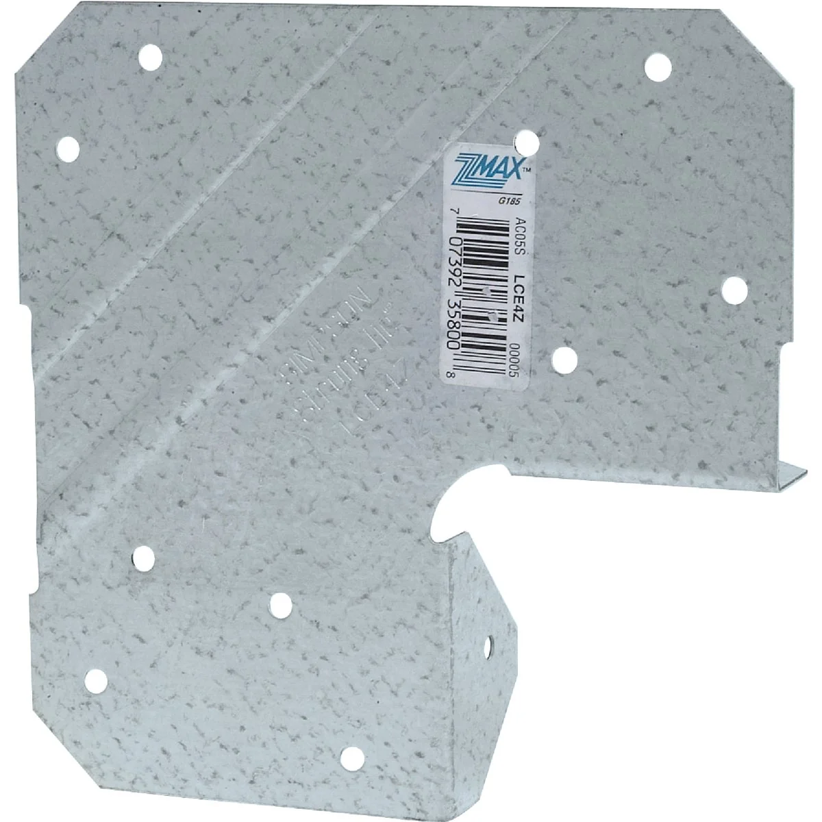Environmentally Friendly Simpson Strong-Tie 4 In. x 4 In. 20 ga Z-Max Post Cap Professional