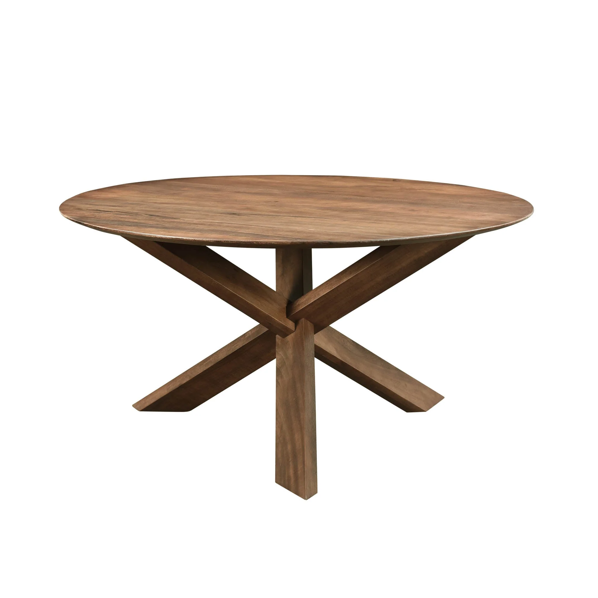 Relaxed Round 3-Legged Dining Table Versatile
