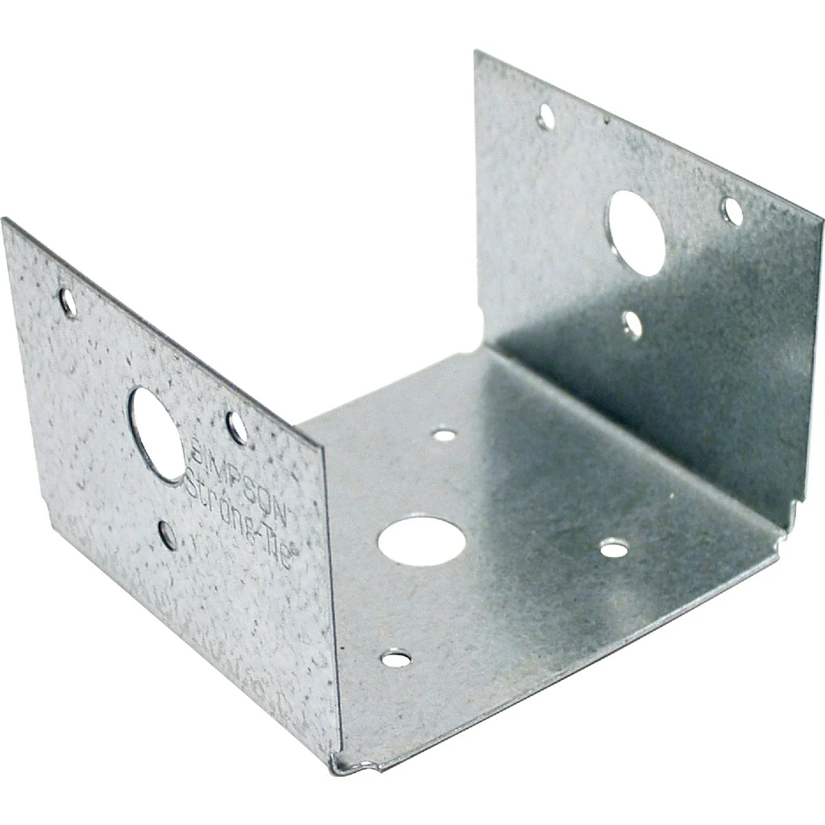 Fine Crafted Simpson Strong-Tie 4 In. x 4 In. 18 ga Galvanized Post Cap Half Base Sophisticated