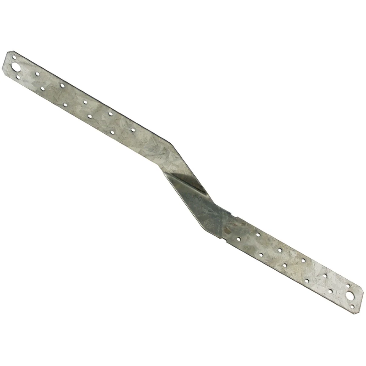Organic Simpson Strong-Tie 1-1 4 in. W x 16 in. L Galvanized Steel 16 Gauge Twist Strap High-Grade