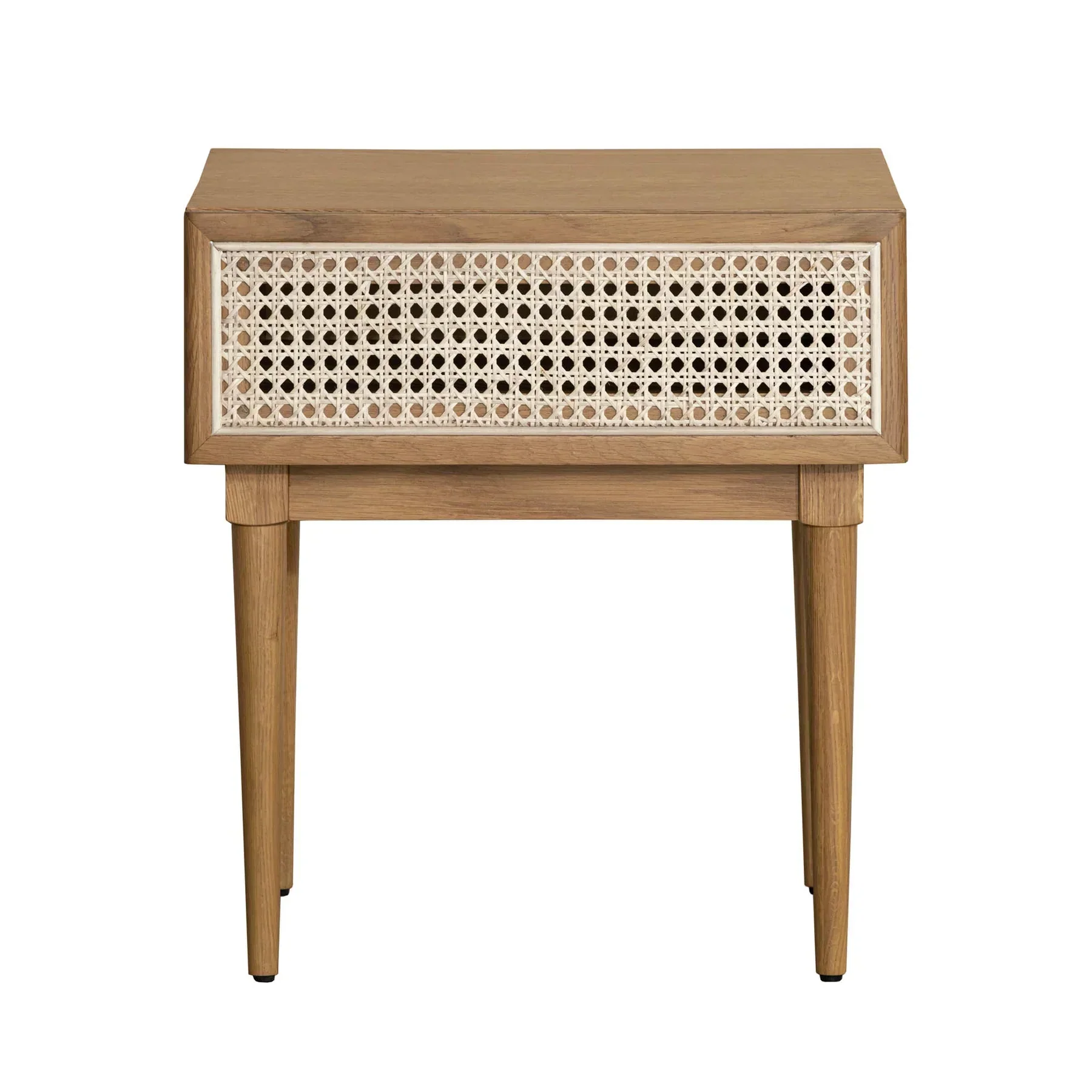 Premium Material Cane Side Table Smart