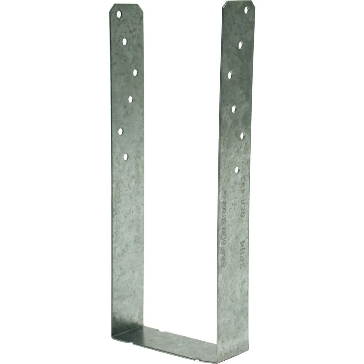 Contemporary Simpson Strong-Tie 8-3 4 In. Galvanized Steel 18 ga Stud Plate Tie Durable