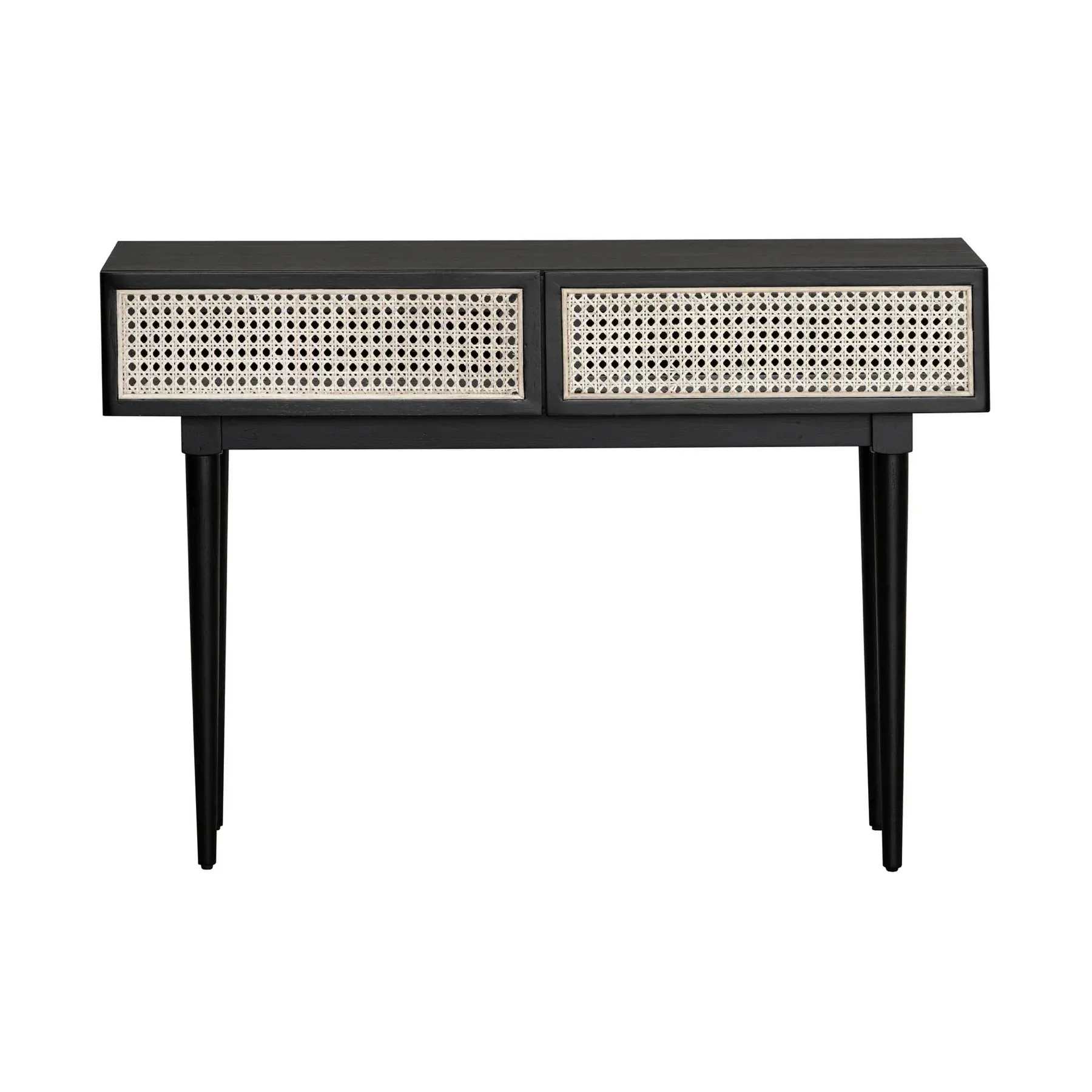 Carefully Designed Cane Console Table Clean