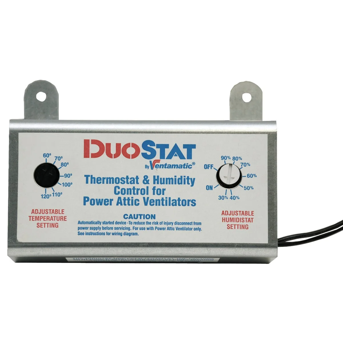 Authentic Ventamatic DuoStat Power Attic Vent Thermostat and Humidistat Specialty