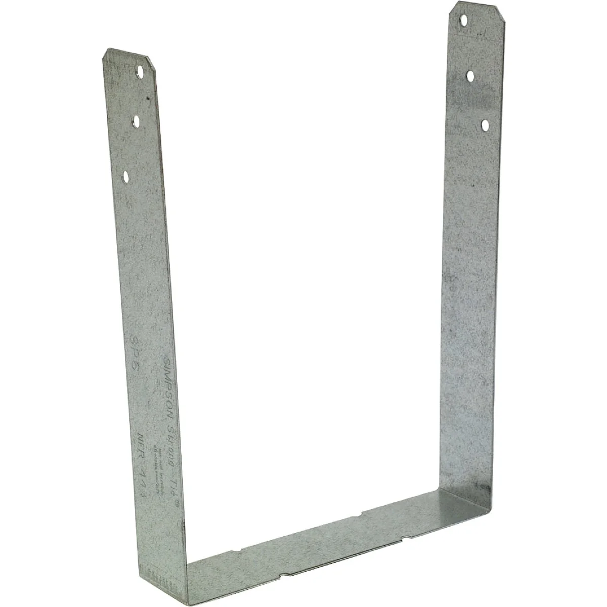 Soft Simpson Strong-Tie Galvanized Steel 20 ga Stud Plate Tie SP6 Long-Lasting