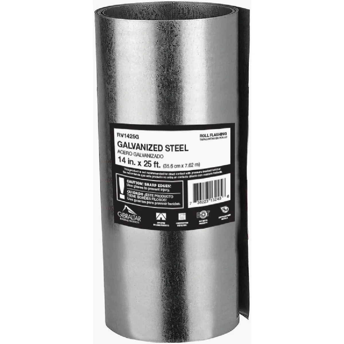 Consistent NorWesco 14 In. x 25 Ft. Mill Galvanized Roll Valley Flashing First-Class