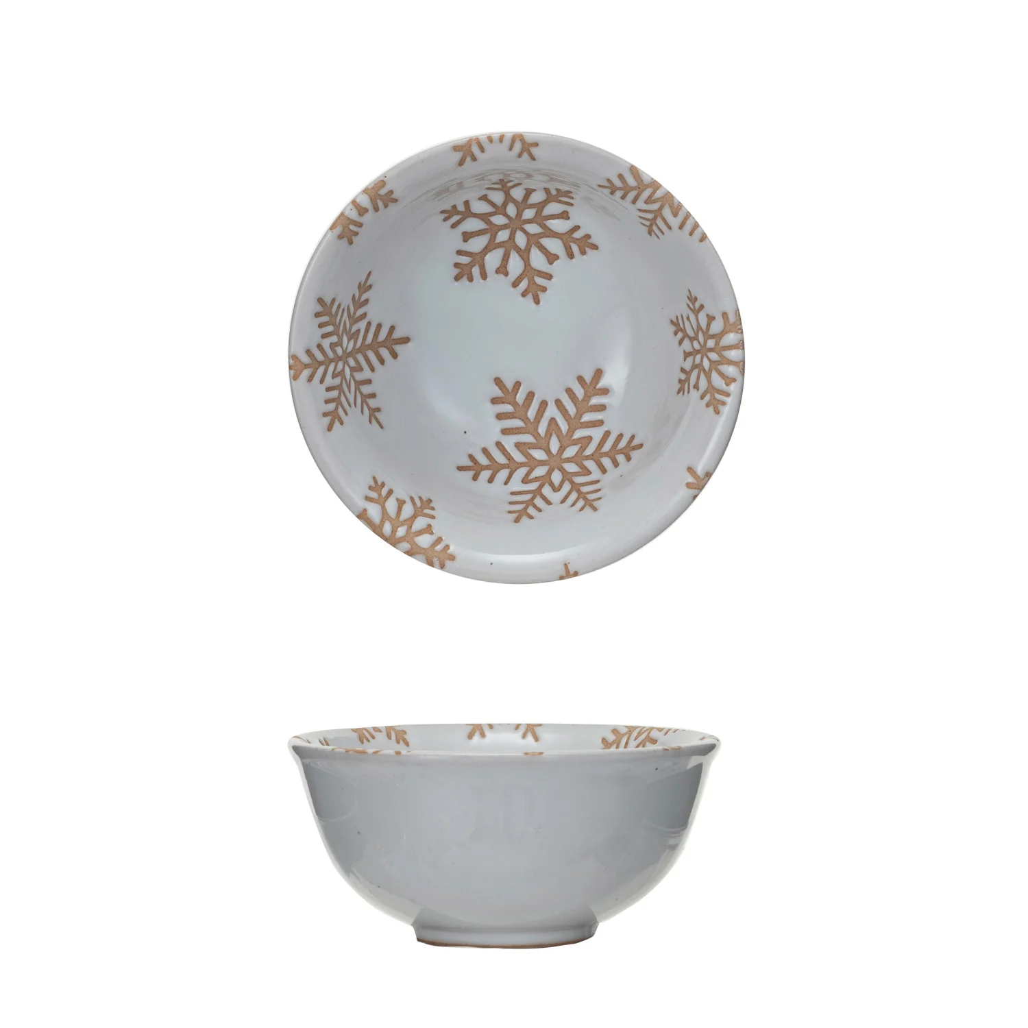 High-Performance Snowflake Stoneware Mini Bowl Easy-to-Use