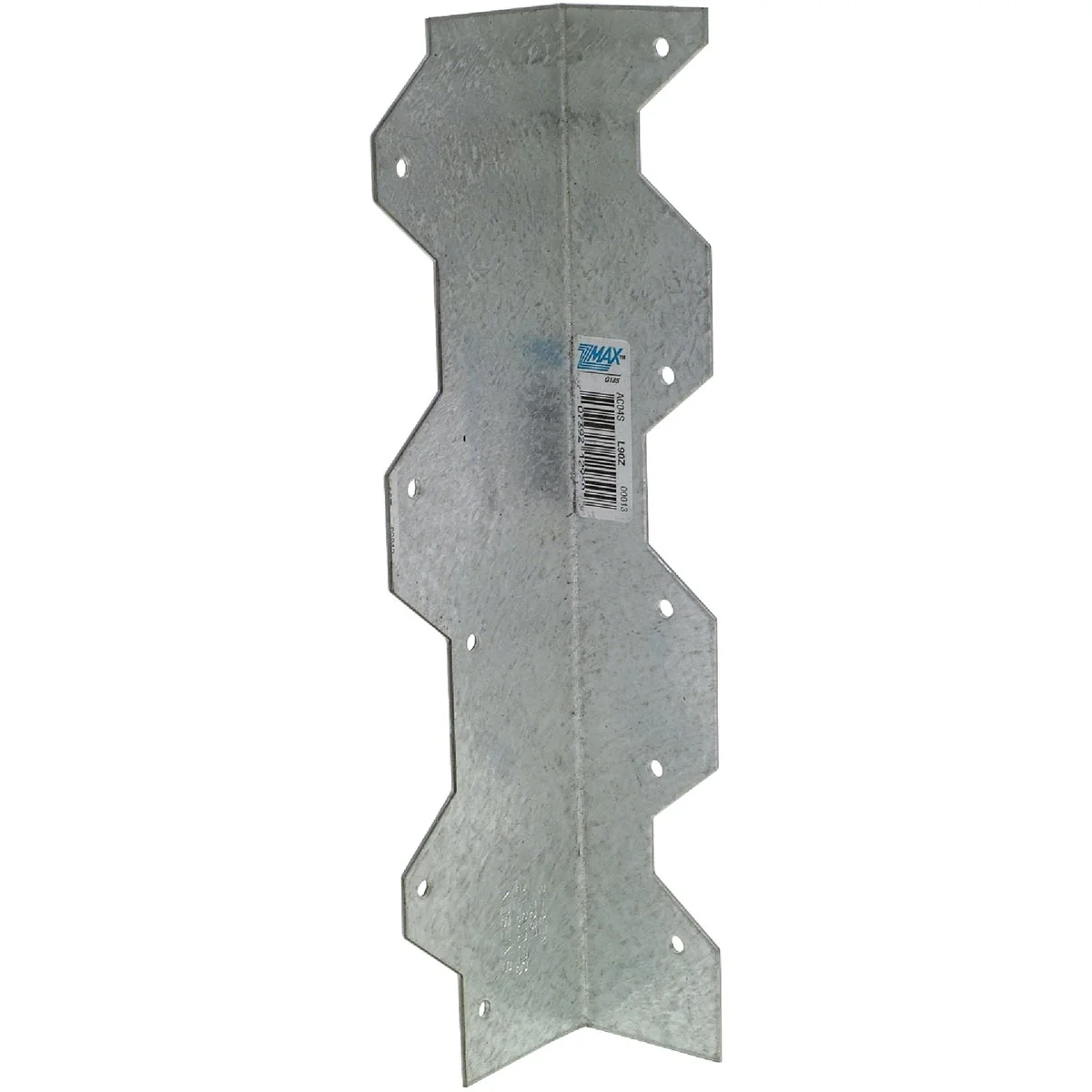 Lightweight Simpson Strong-Tie ZMax 9 In. Galvanized Steel 16 ga Reinforcing L-Angle High-Performance