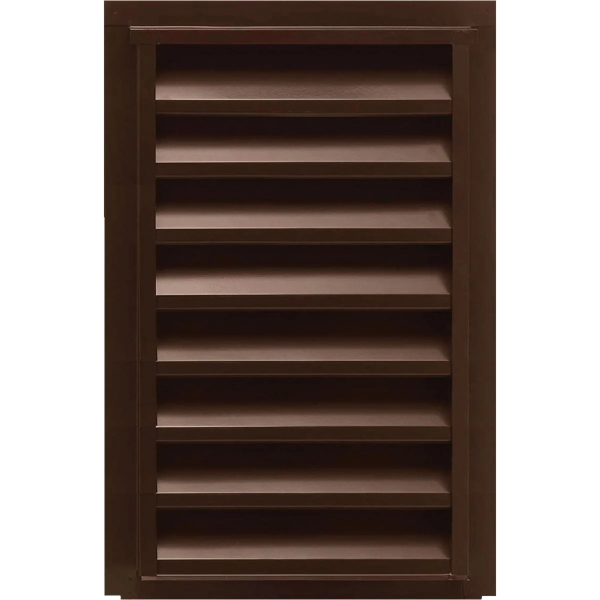Green NorWesco 14 x 24 Rectangular Brown Gable Attic Vent Sustainable