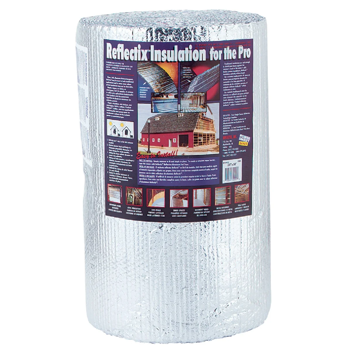 Artisan Reflectix 24 In. x 50 Ft. Double Reflective Insulation Natural