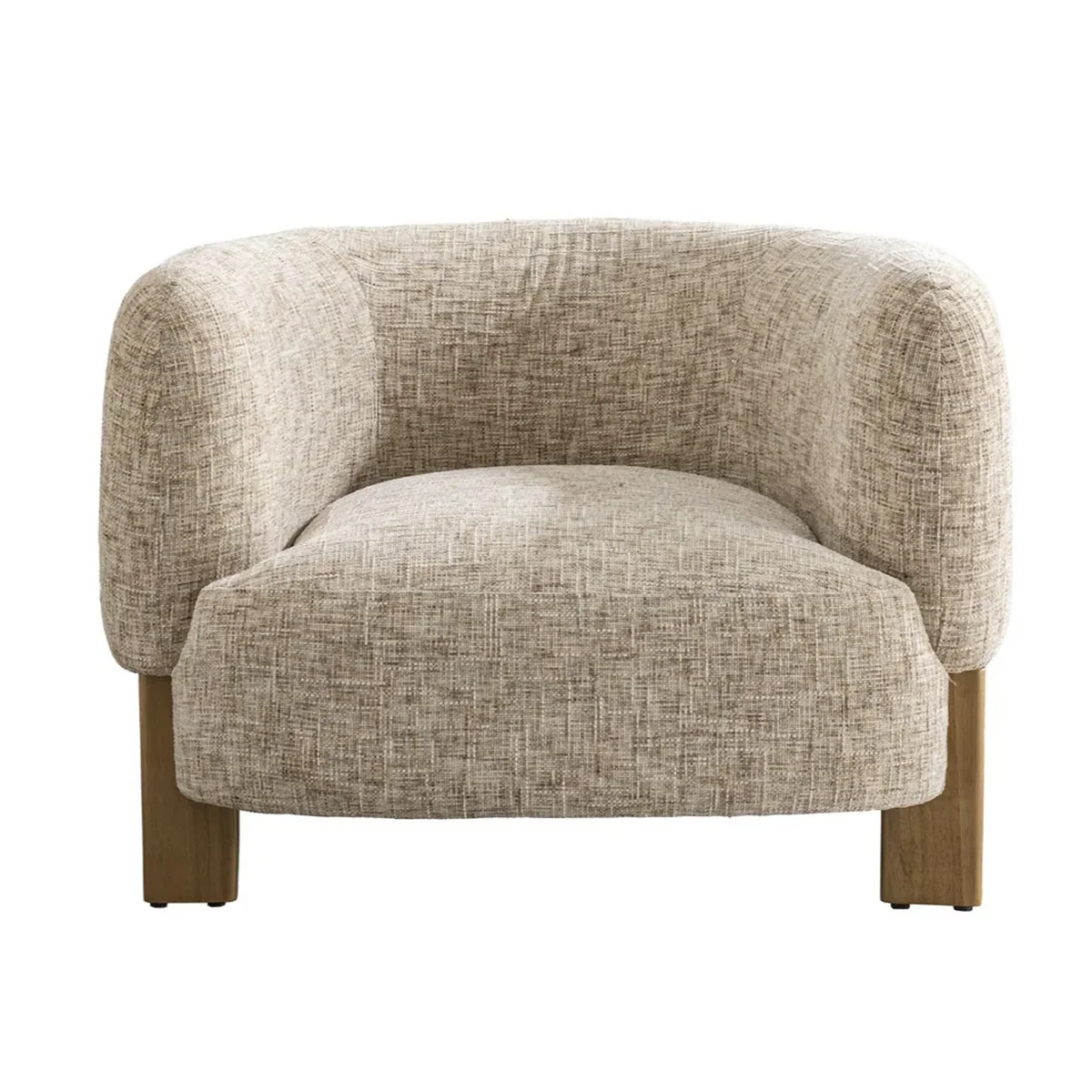 Genuine Emma Fabric Arm Accent Chair Optimized