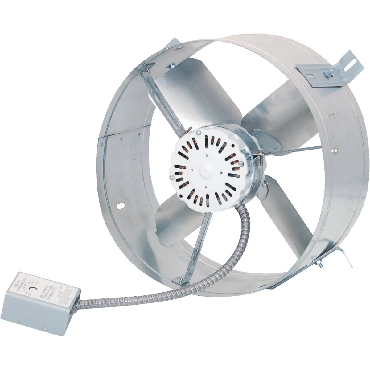 Certified Ventamatic Standard Galvanized Gable Mount Attic Vent Long-Lasting