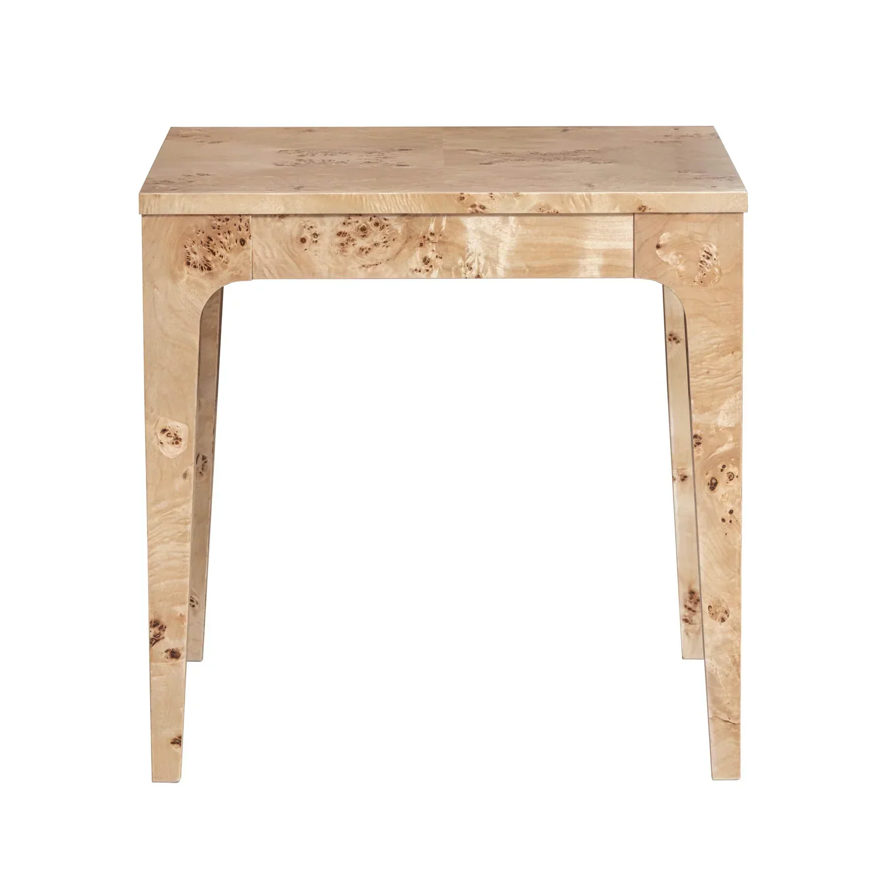 Top-Quality Mappa Side Table – Light Burl Outstanding