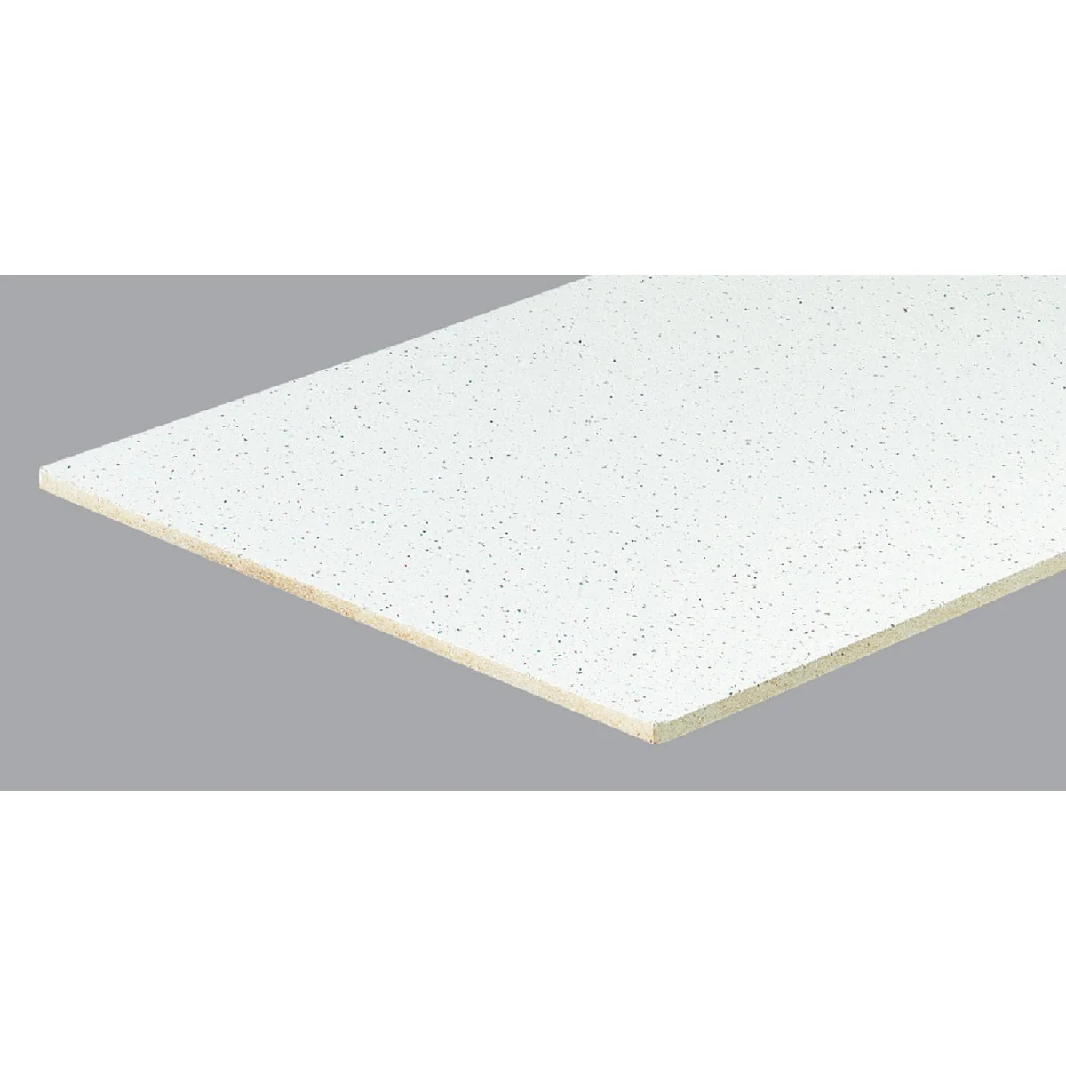 Carefully Designed Radar Fissured 2 Ft. x 4 Ft. White Mineral Fiber Square Edge Suspended Ceiling Tile 8-Count High-Quality