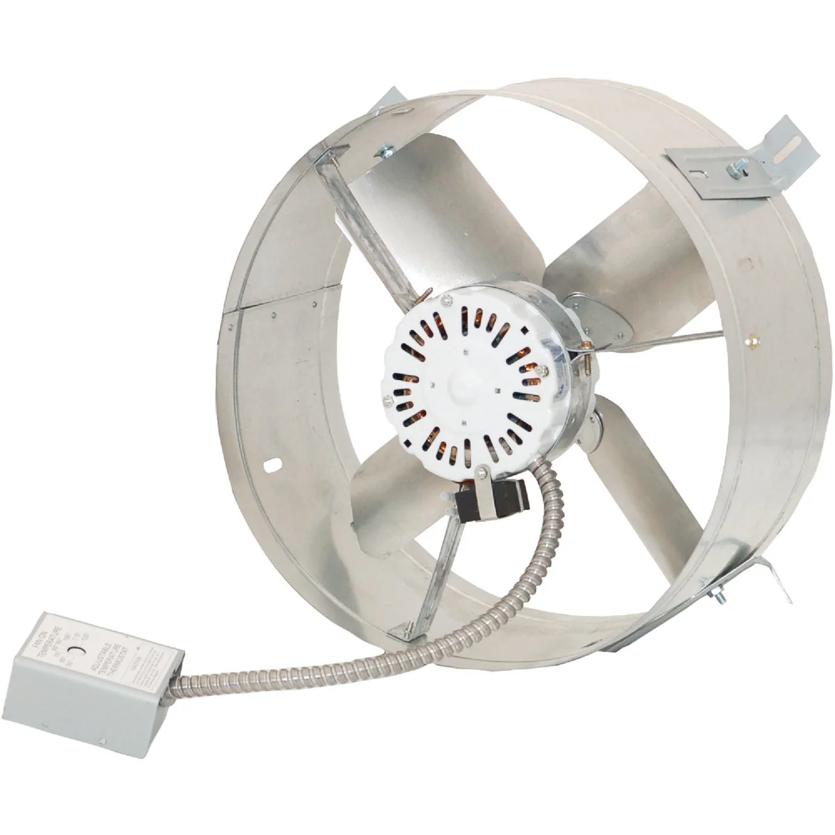 Natural Ventamatic Superior Energy Efficient Galvanized Gable Mount Attic Vent First-Class