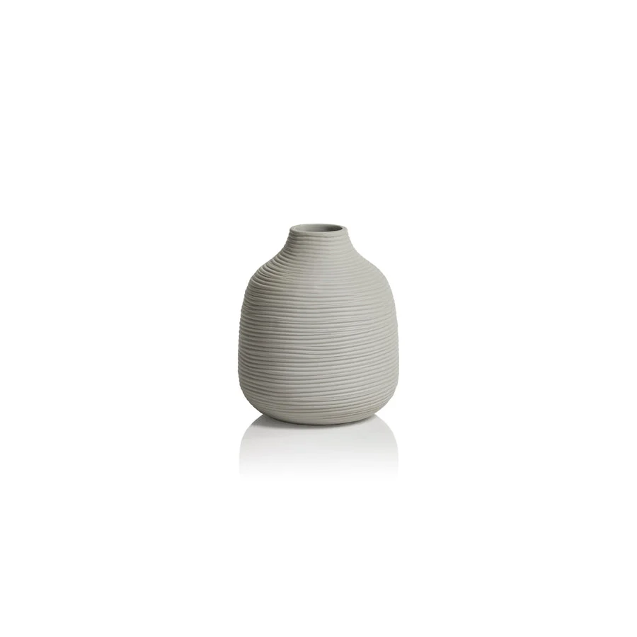 Reliable Delano Porcelain Vase – White – Small Elite