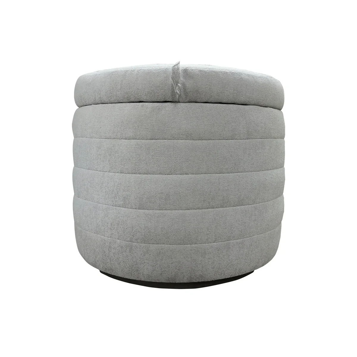 Fashionable Elio Storage Ottoman – Platinum Convenient