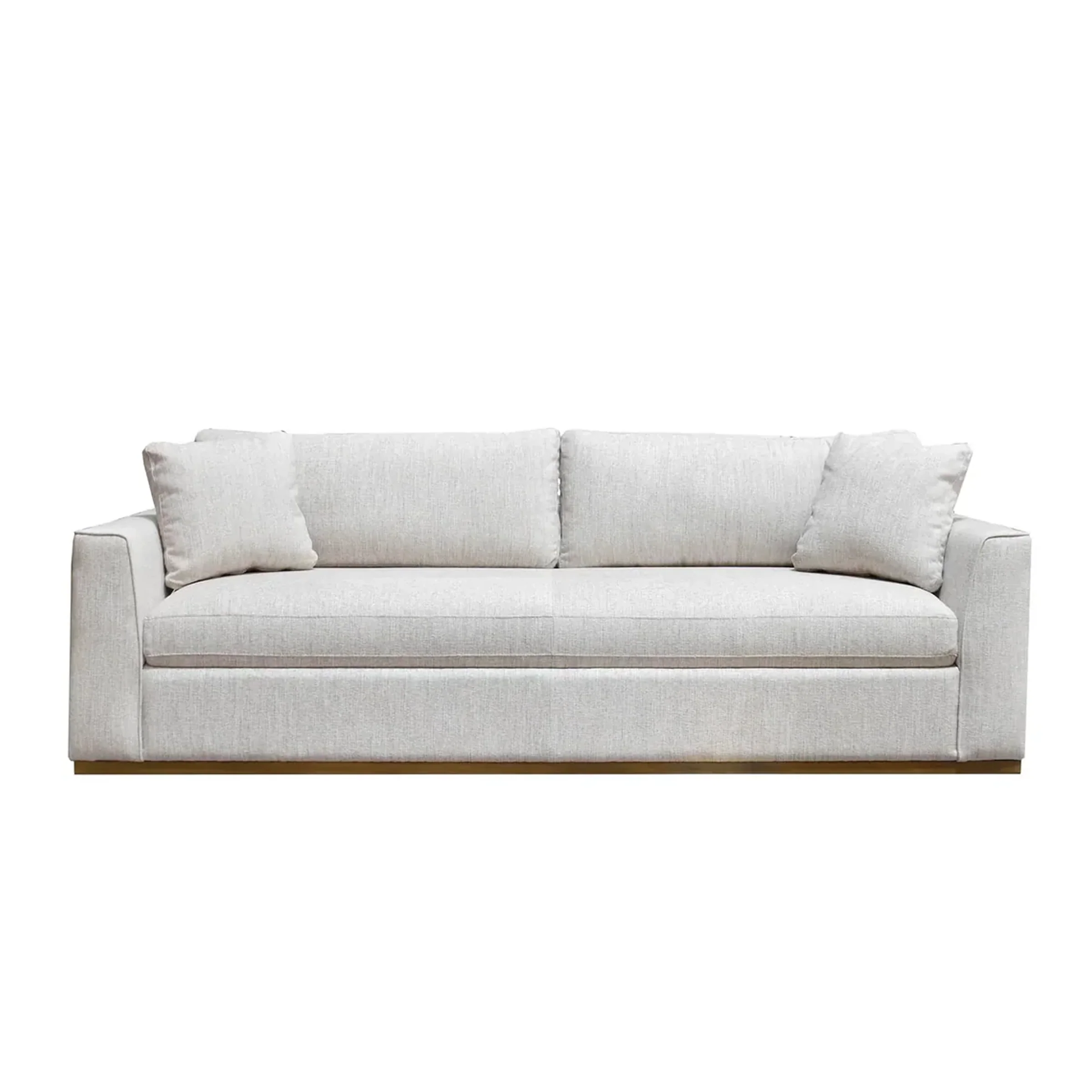 High-End Anderson Sofa – Woven Linen Refined