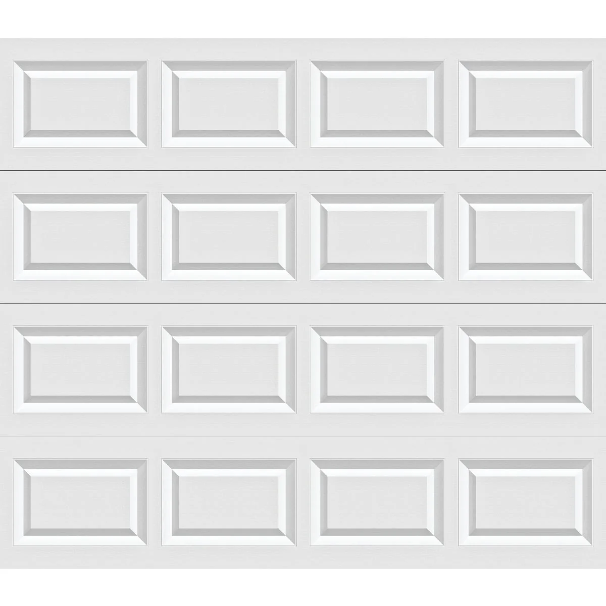 Carefully Designed Holmes Bronze Series 9 Ft. W x 7 Ft. H White Steel Garage Door w EZ-Set Torsion Spring Consistent