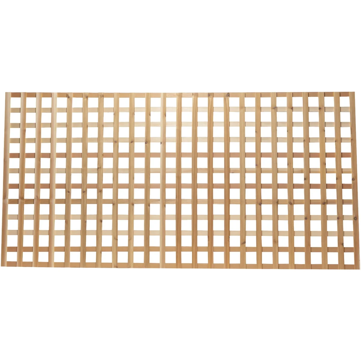 Authentic Wood Products 4 Ft. W x 8 Ft. L x 11 16 In. Thick Natural Western Red Cedar Heavy-Duty Lattice Panel Quality