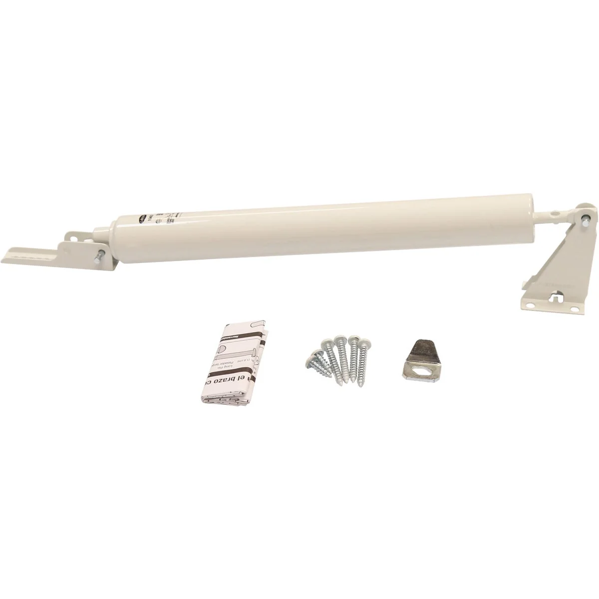 Fine Crafted Larson White Standard Duty Storm Door Closer User-Friendly