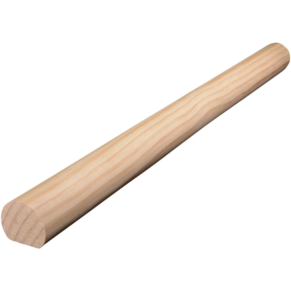 Unique Alexandria Moulding 1-1 2 In. x 1-11 16 In. x 8 Ft. Solid Pine Handrail Artisan